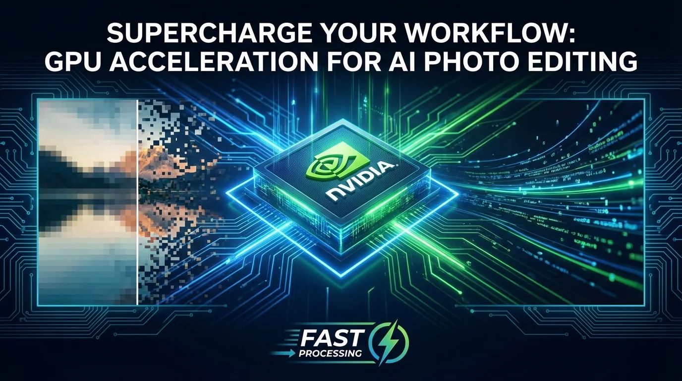英伟达AI修图技术解析：GPU加速让修图快到飞起