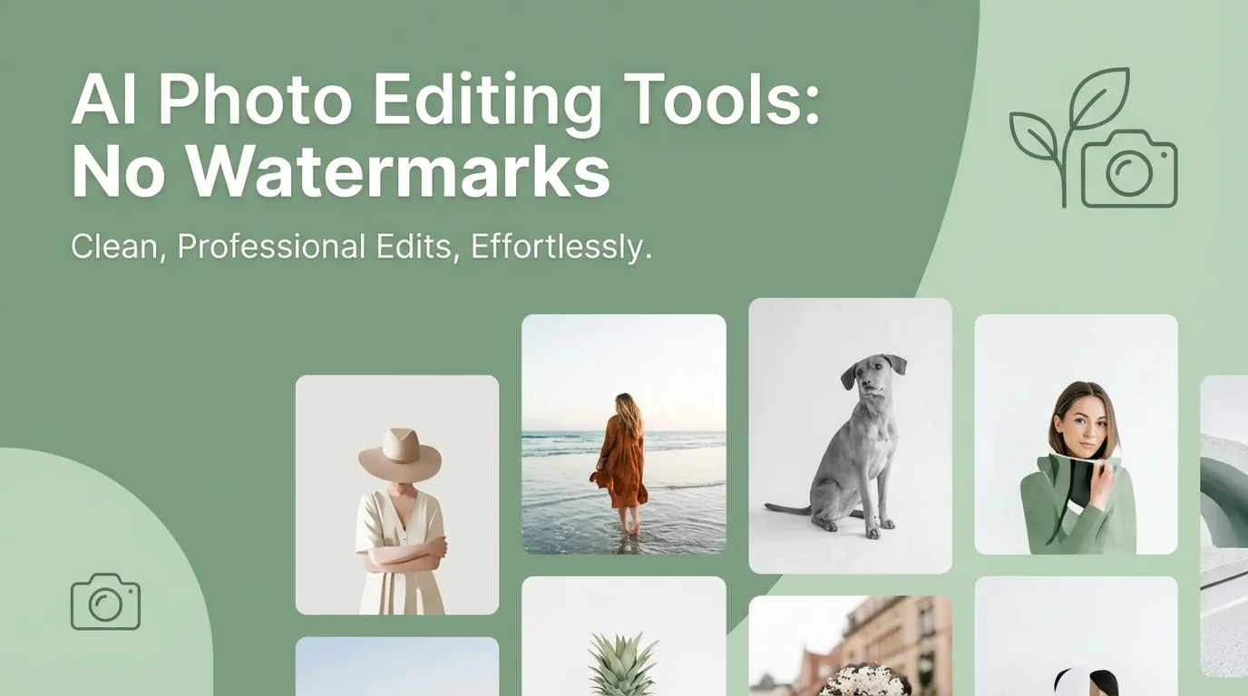 AI修图无水印：真正不加水印的工具都在这了 - FlowPix