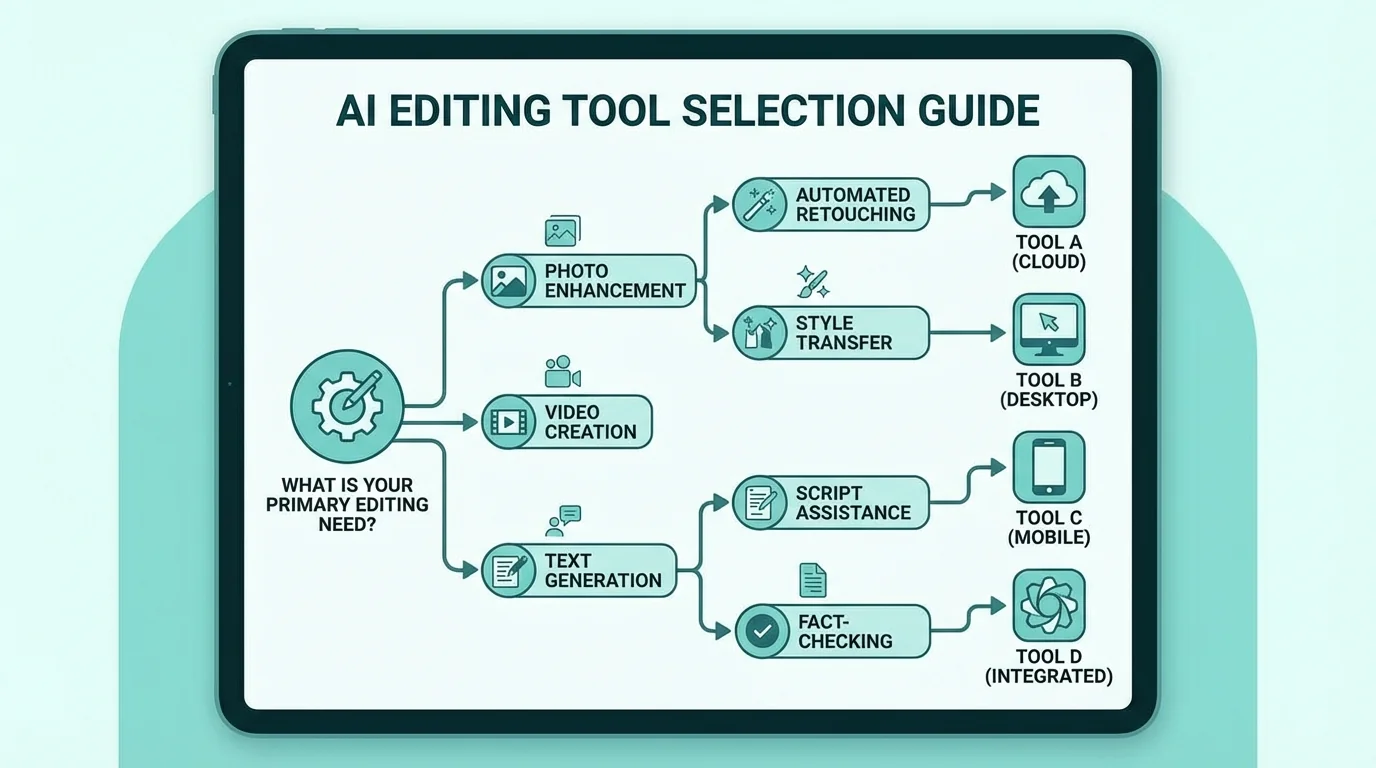 修图AI软件怎么挑？按需求选不踩坑的实用指南 - FlowPix