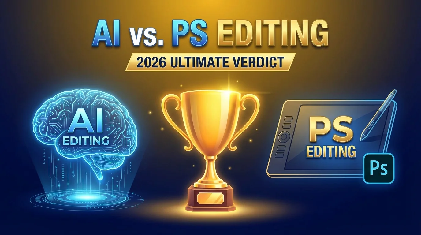 AI修图vs PS修图2026终极对决：到底该学哪个 - FlowPix