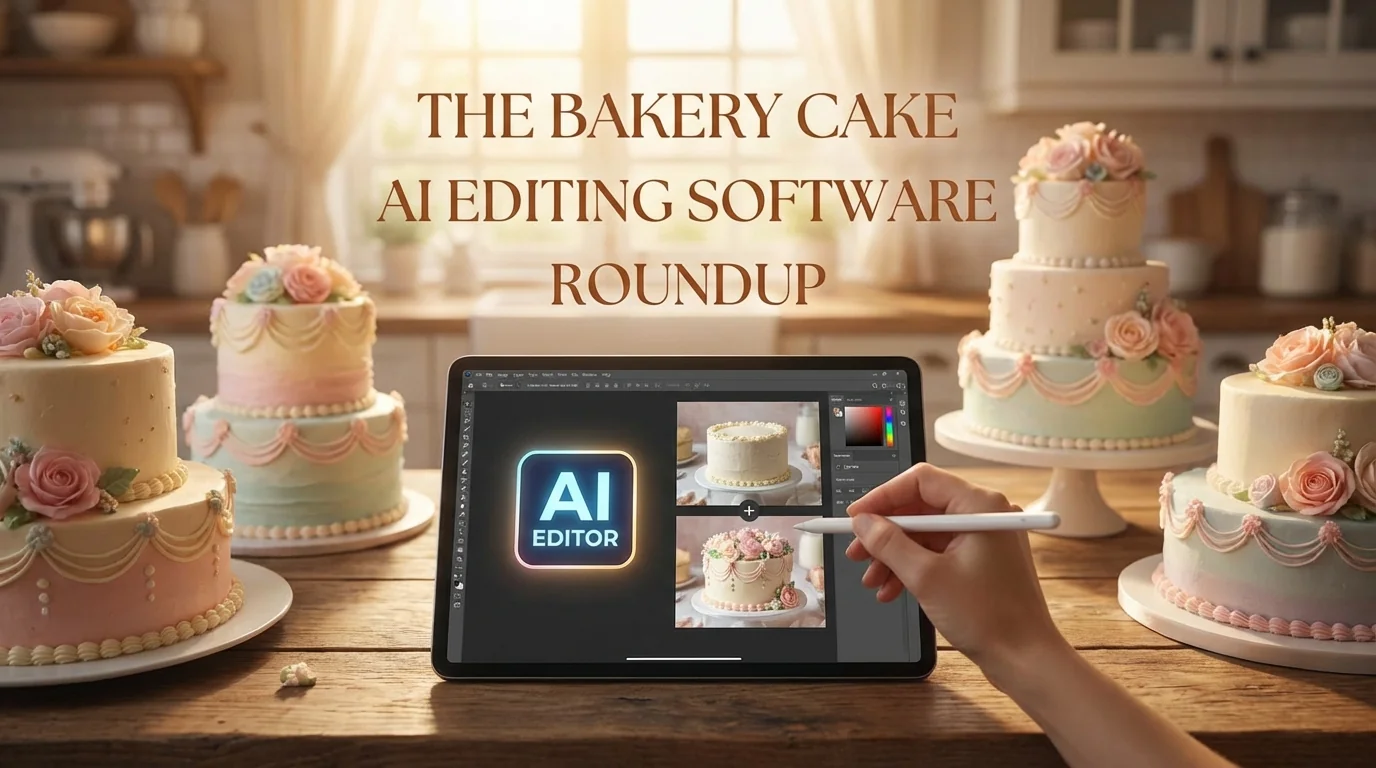 蛋糕AI修图软件大盘点：烘焙人都在用的修图利器 - FlowPix