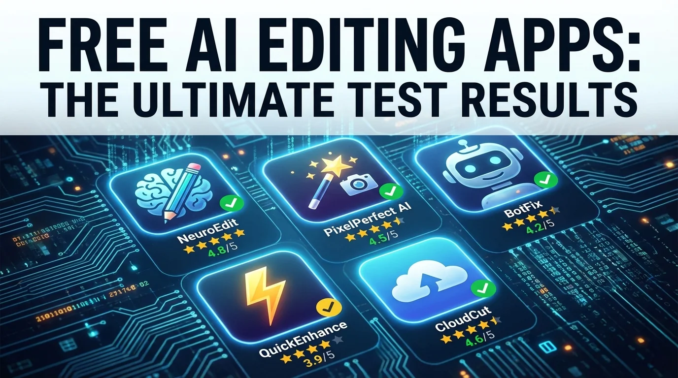 AI修图App免费版实测：不花一分钱能修到什么程度 - FlowPix