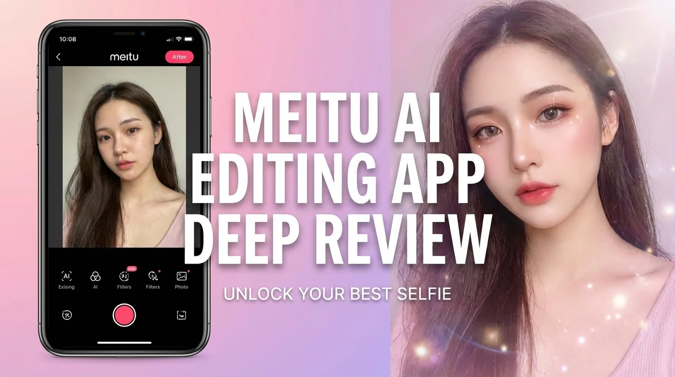 美图AI修图功能深度体验：国民修图App的AI进化之路