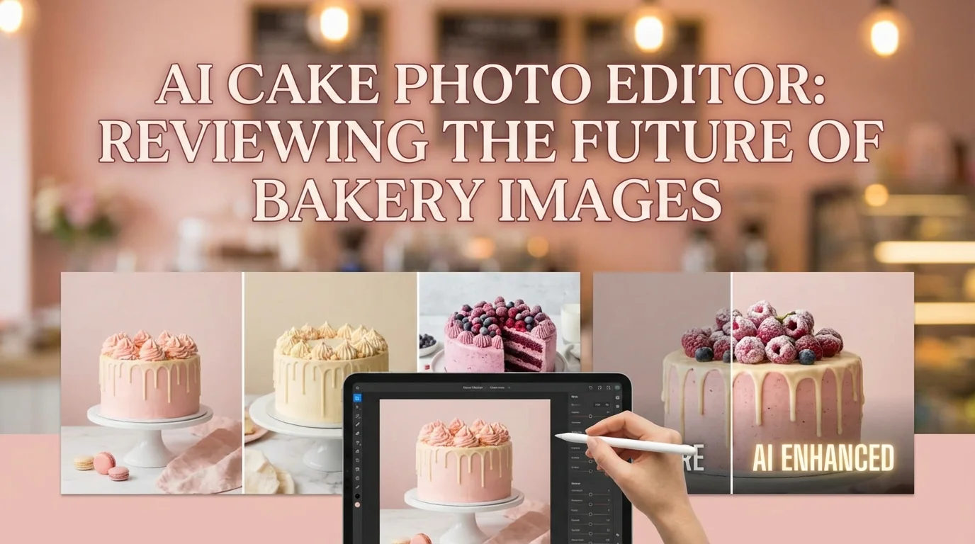 蛋糕像素AI修图详细评测：烘焙照片修图神器？ - FlowPix