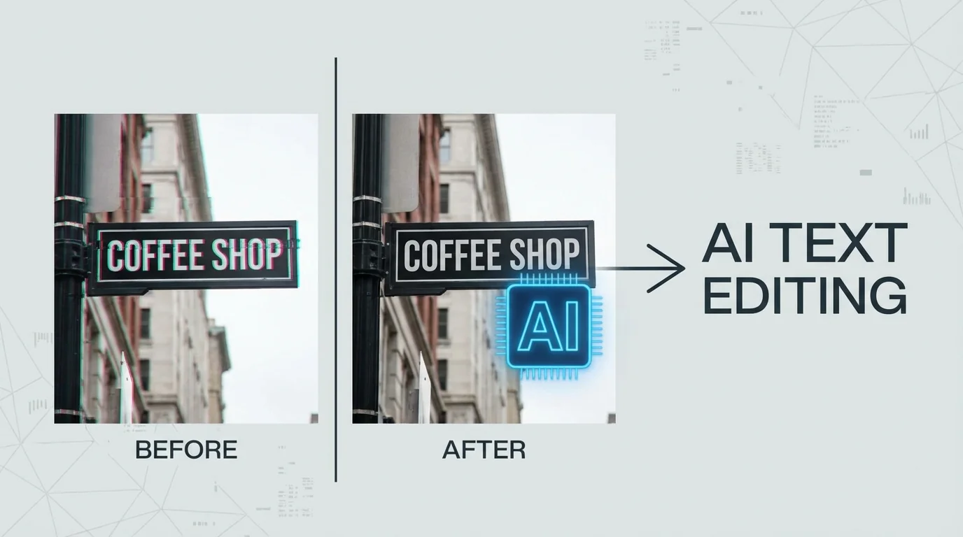 AI修图改字教程：照片上的文字想改就改 - FlowPix