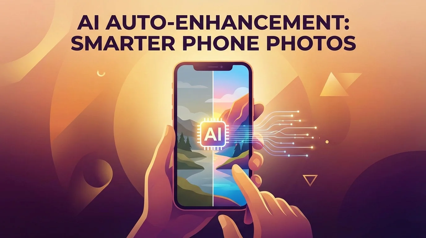 照片里的AI修图是怎么回事？手机自动美化背后的秘密 - FlowPix