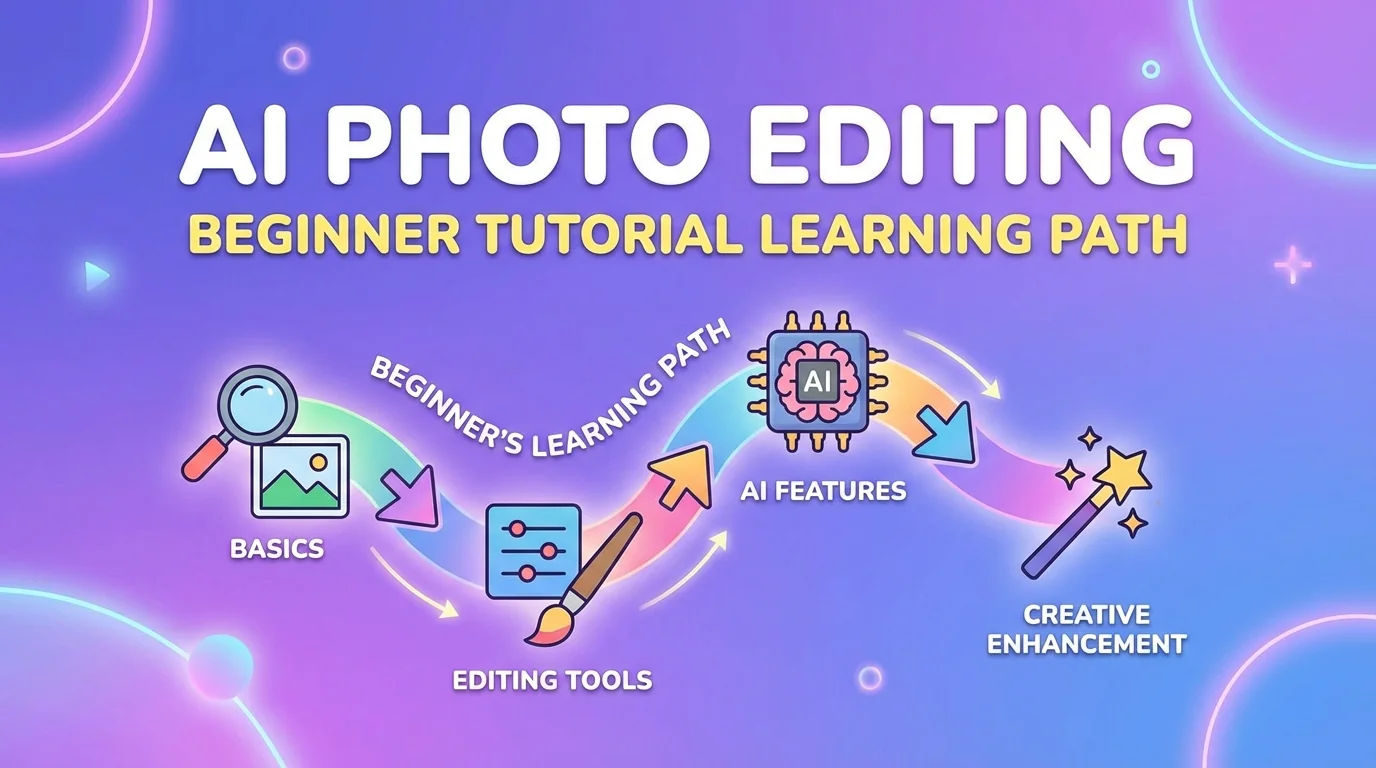 AI修图教程入门：从零开始的完整学习路线 - FlowPix