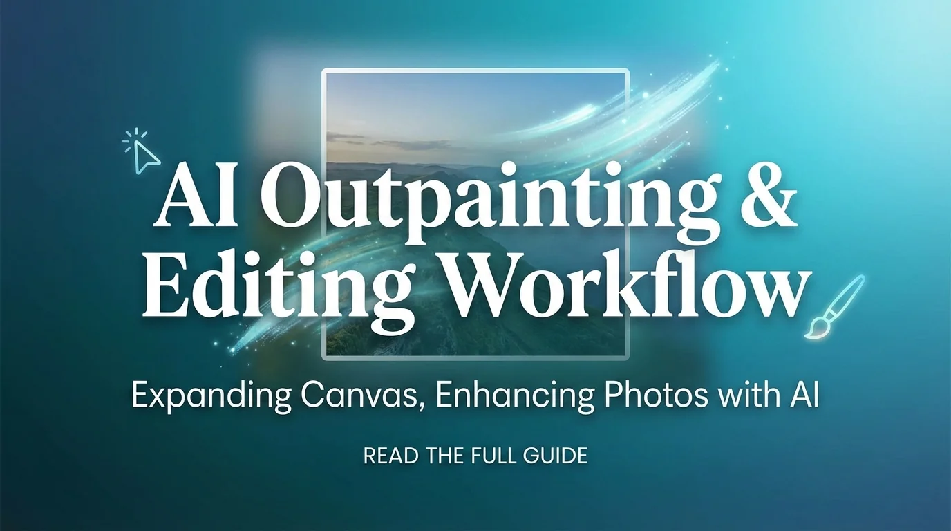 AI扩图+AI修图组合拳：扩展画面再精修的完整方案 - FlowPix