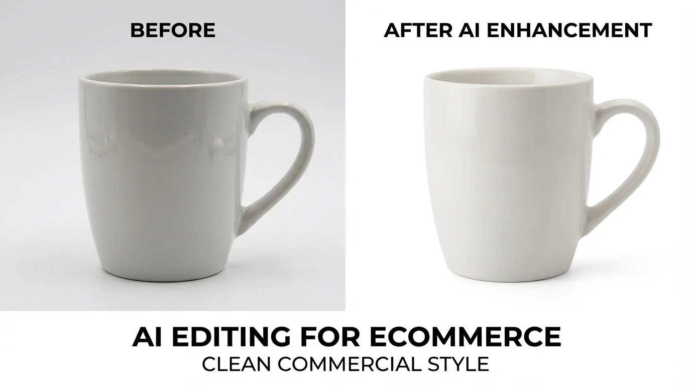 AI修产品图实战：电商卖家必学的AI修图技巧 - FlowPix