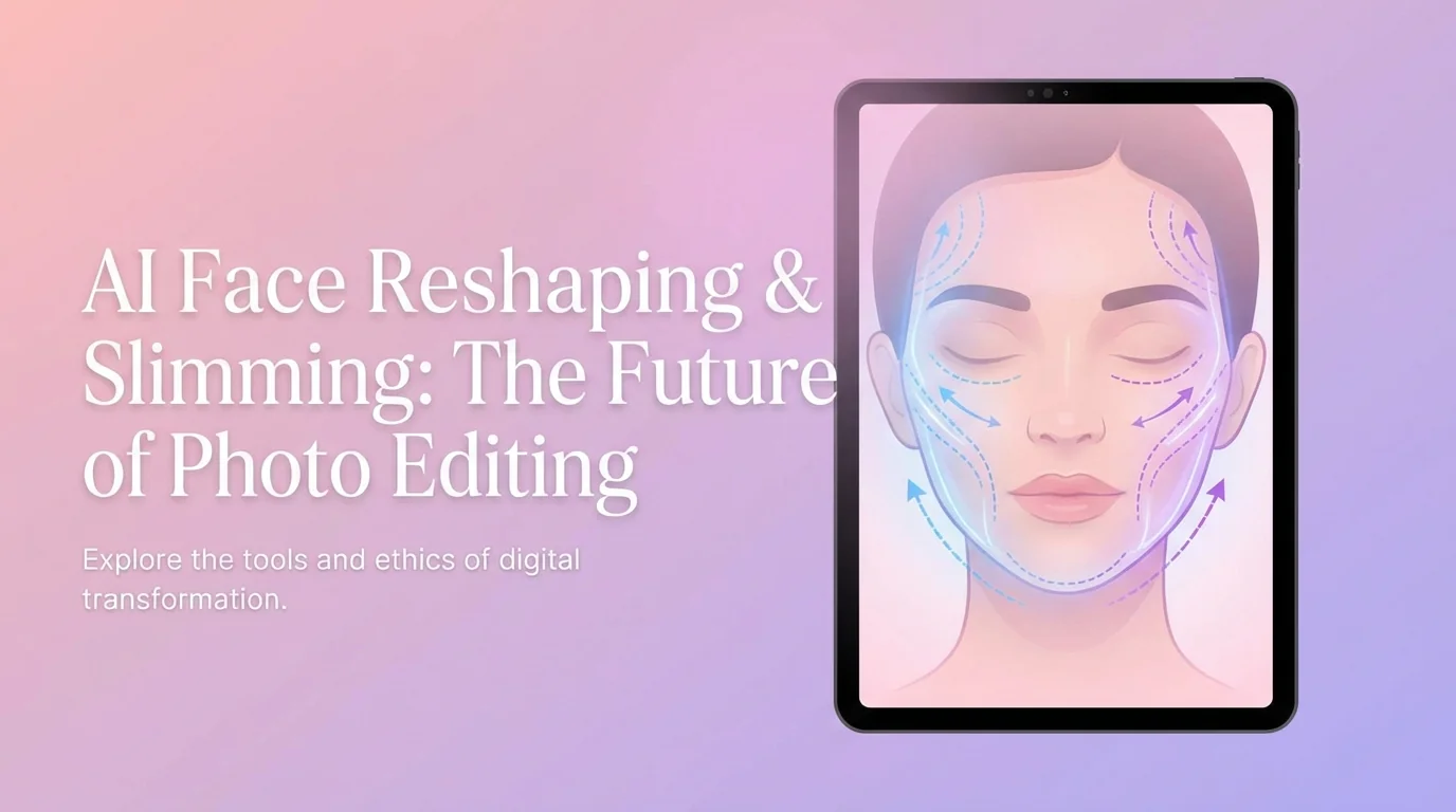 AI可以推脸修图吗？液化瘦脸功能实测对比 - FlowPix