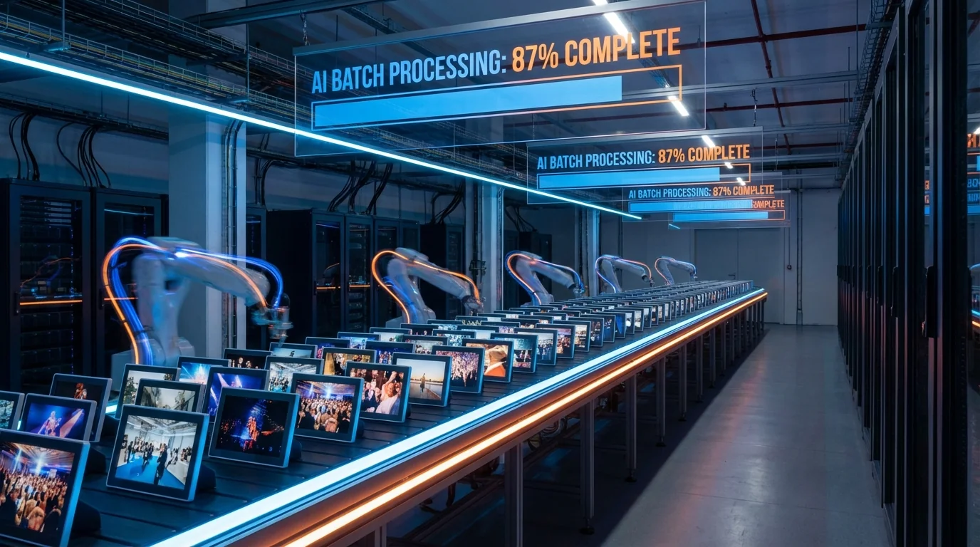 活动现场照片AI修图：大量图快速出片的高效方案 - FlowPix