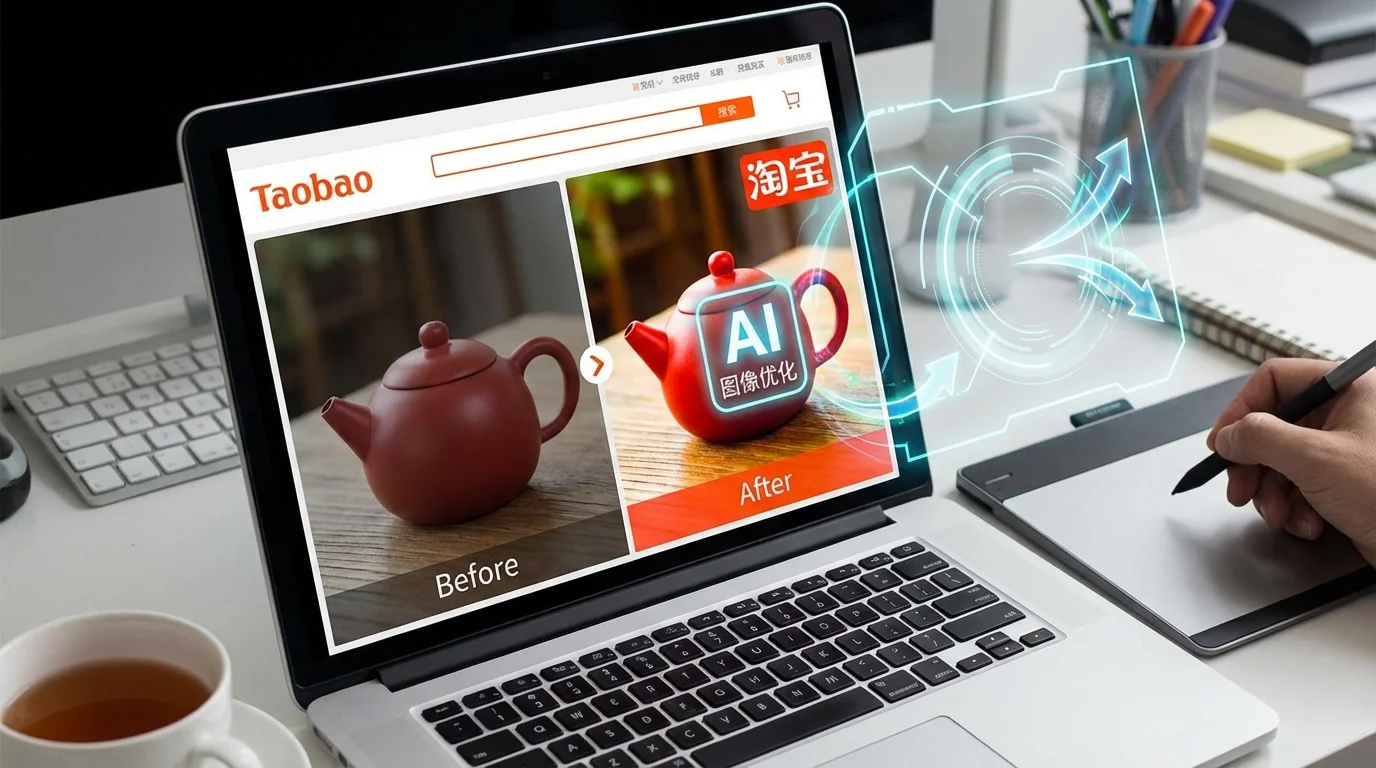 淘宝商品图AI修图：卖家必学的电商图片处理技巧 - FlowPix
