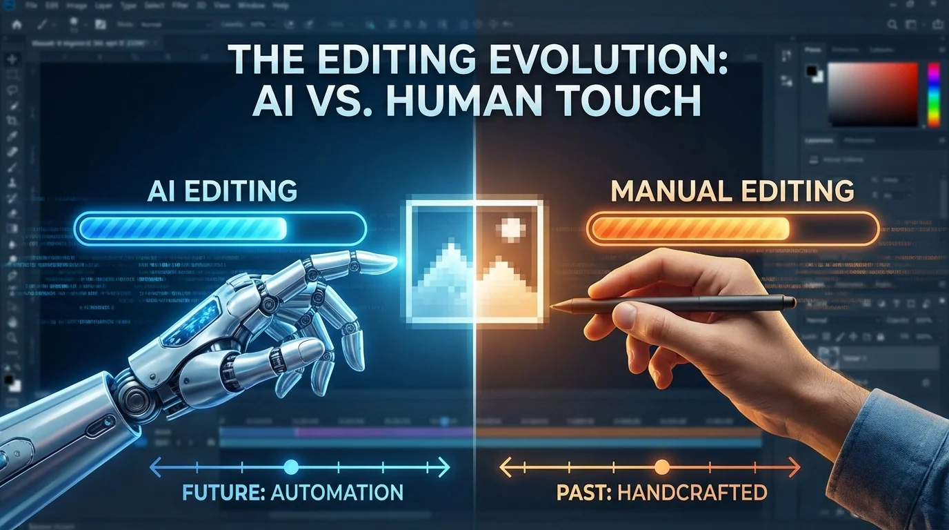 AI修图能替代手工修图吗？真实替代进度分析