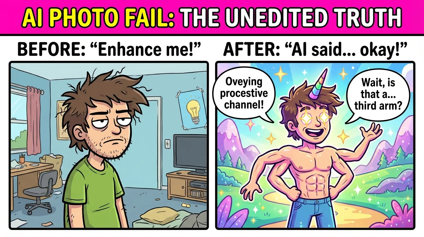 邪修AI修图是什么梗？这个搞笑叫法背后的修图真相