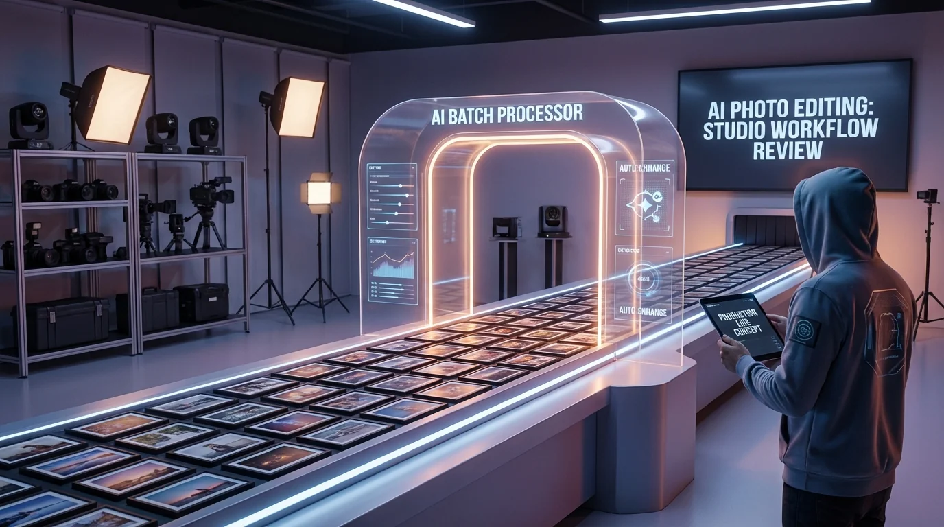 喔图AI修图功能深度实测：影楼量产修图到底好不好使