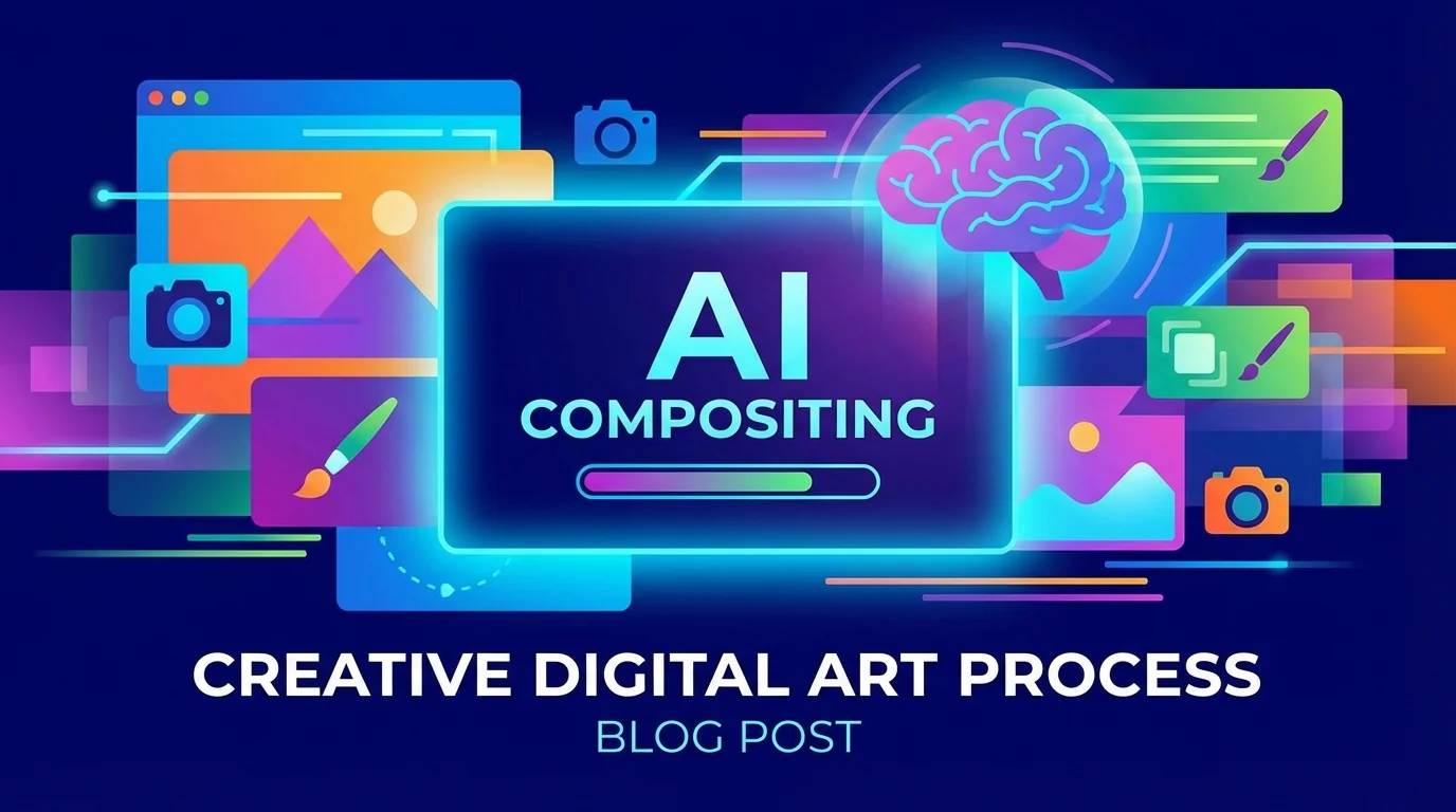 AI合成+AI修图：合成图片再精修的完整工作流 - FlowPix