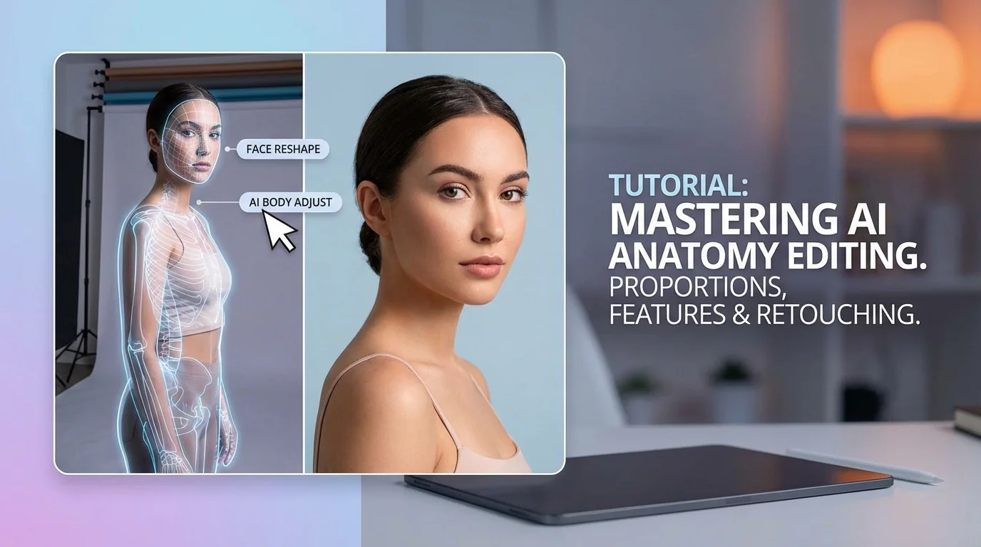 AI修图修人物：从五官到身材比例的完整调修方案