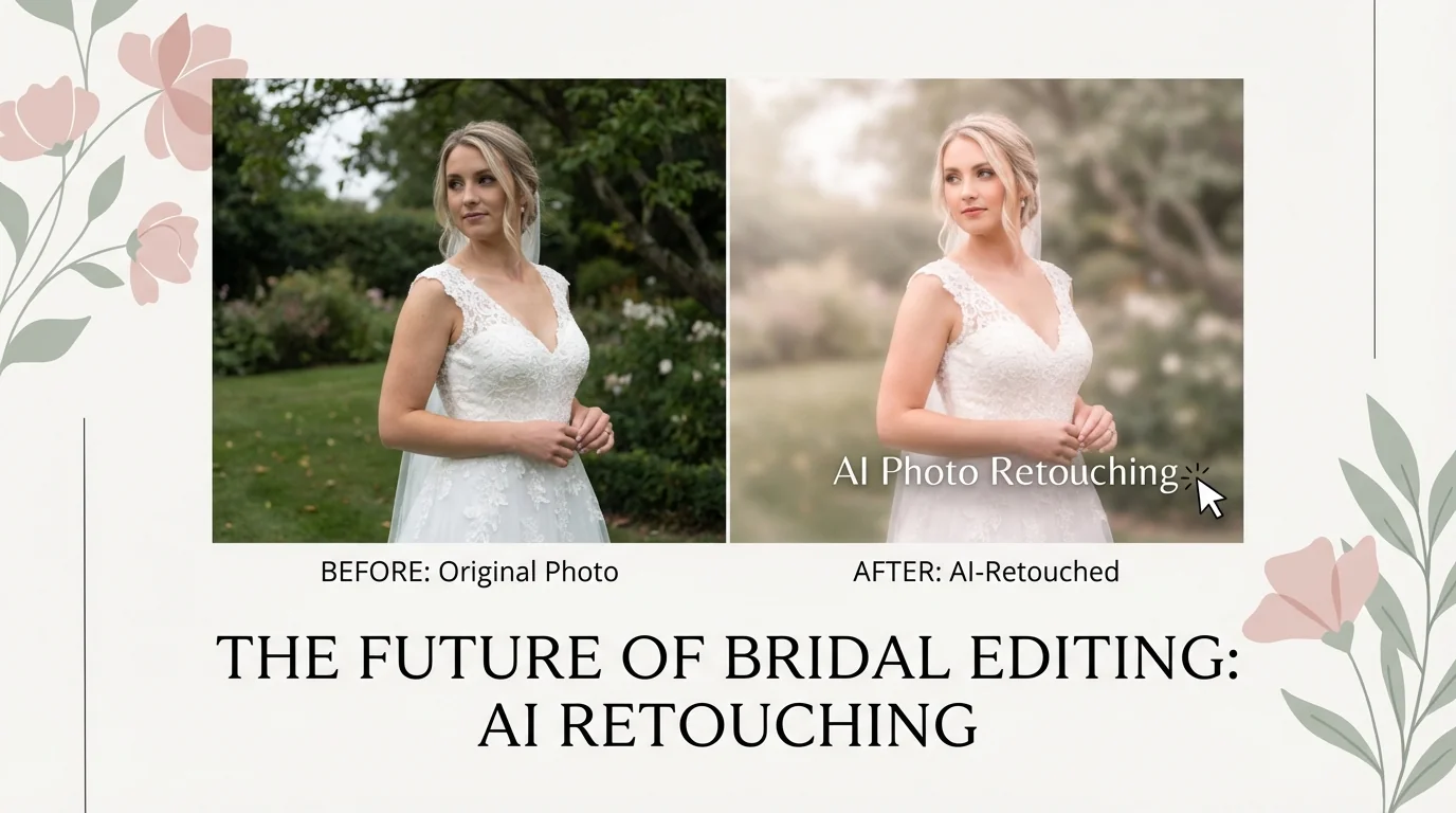 婚纱照AI修图完全攻略：让婚纱照美得更自然的秘密 - FlowPix