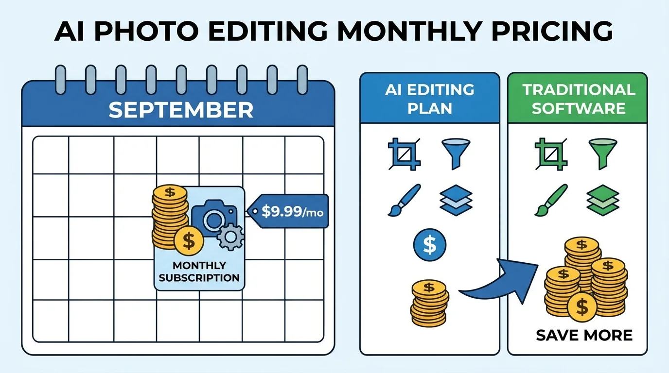 AI修图包月服务值不值？包住修图的性价比分析 - FlowPix