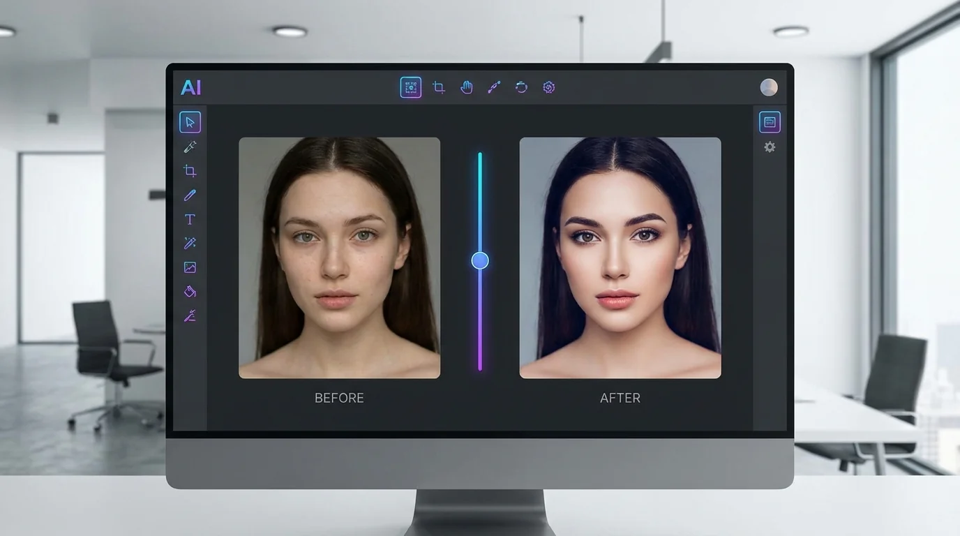 AI修图软件做人像修图效果怎么样？6款实测对比 - FlowPix