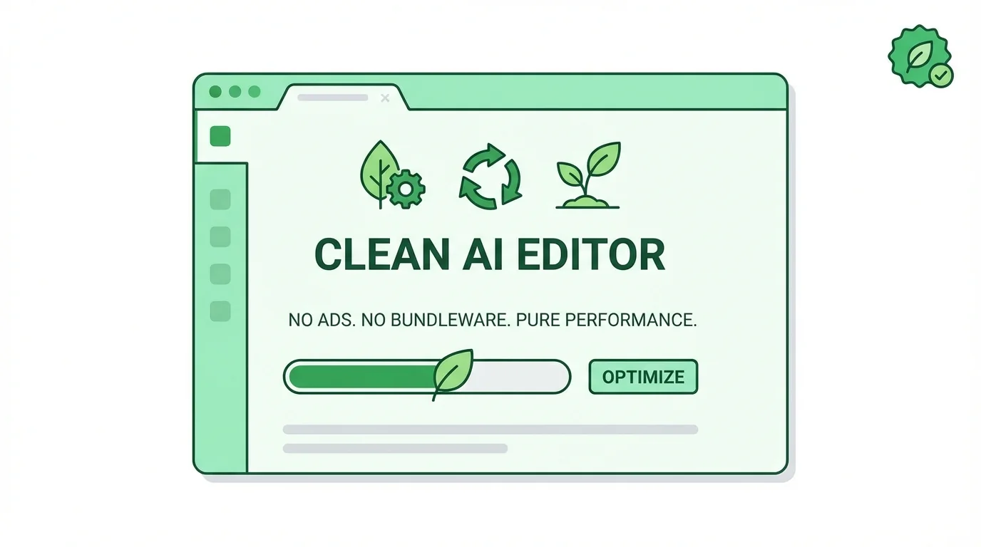 绿色AI修图软件推荐：无广告无捆绑的干净工具 - FlowPix