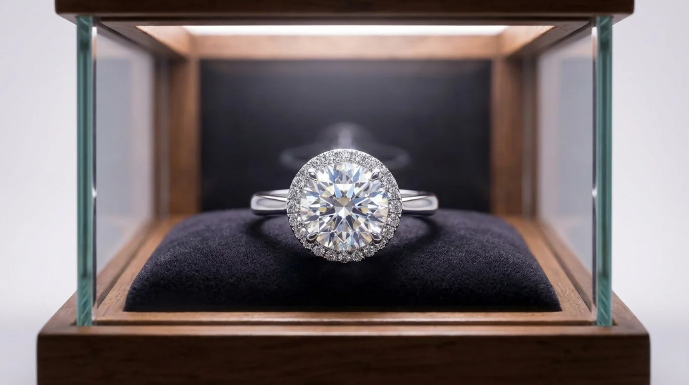 AI修珠宝产品图实战：让钻石戒指拍出专柜级质感 - FlowPix