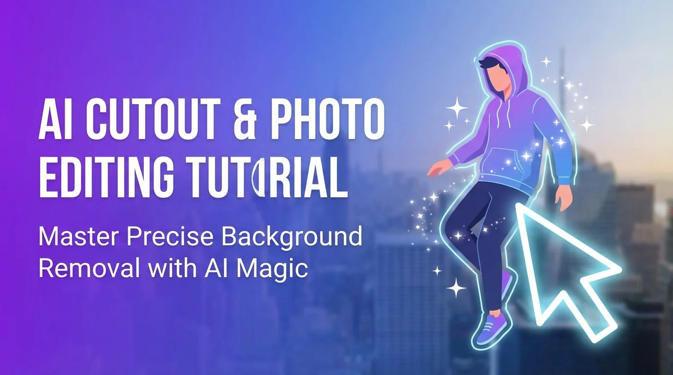 抠图+AI修图一步到位：精准抠图再智能美化的实操教程 - FlowPix