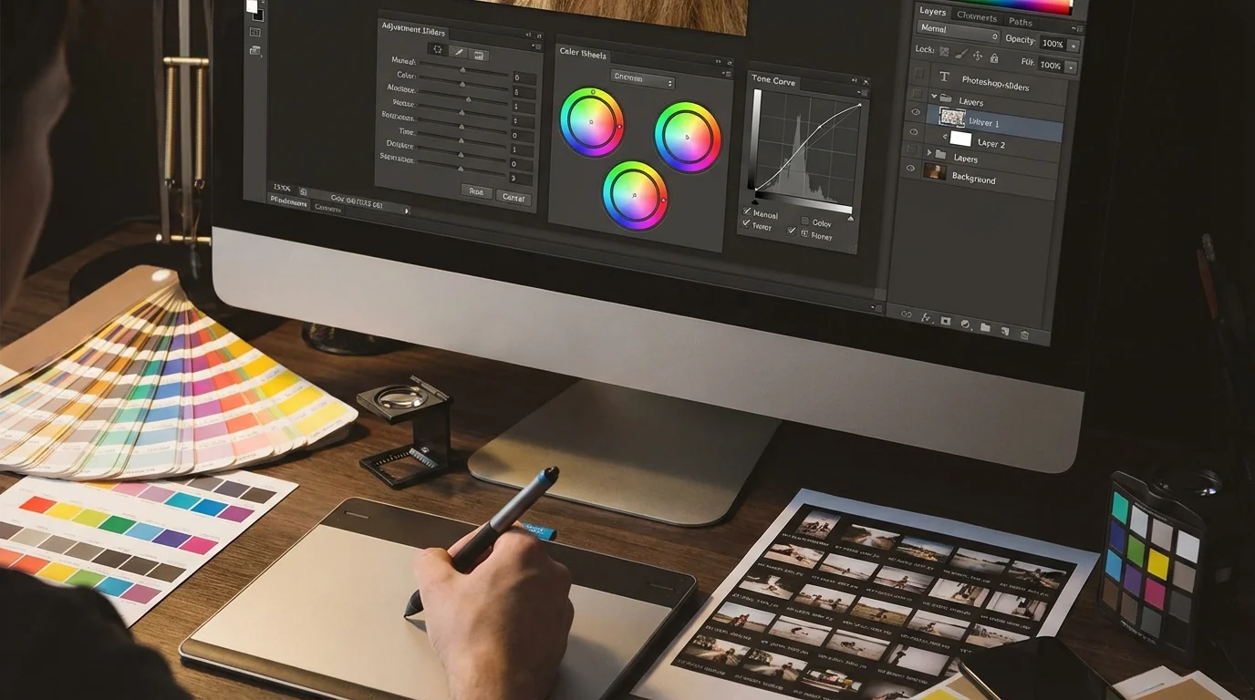 没有AI修图怎么修图？传统修图方法照样出大片 - FlowPix