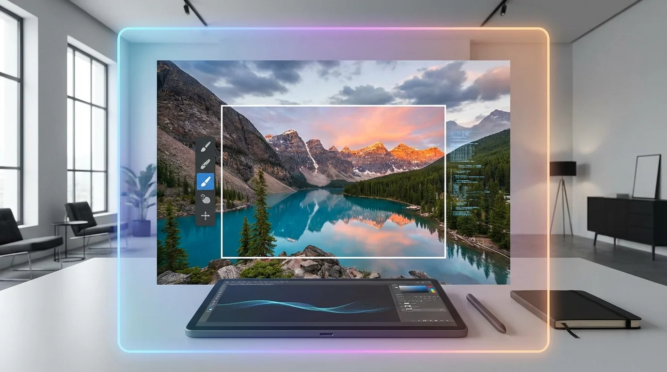 修图扩图用AI一步搞定：画面不够大就让AI往外延 - FlowPix