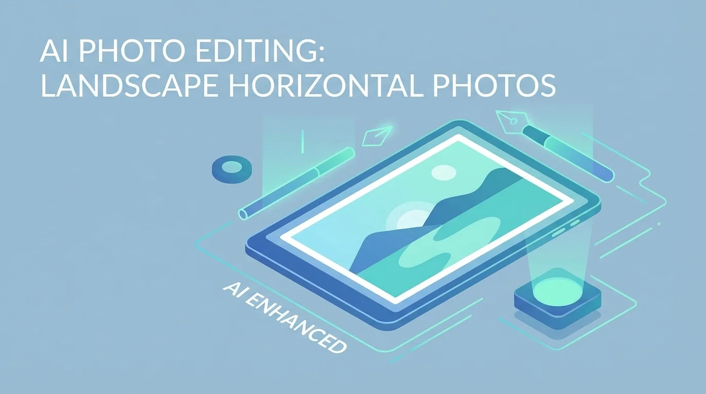 横图AI修图怎么做？横版照片后期处理完整方案 - FlowPix