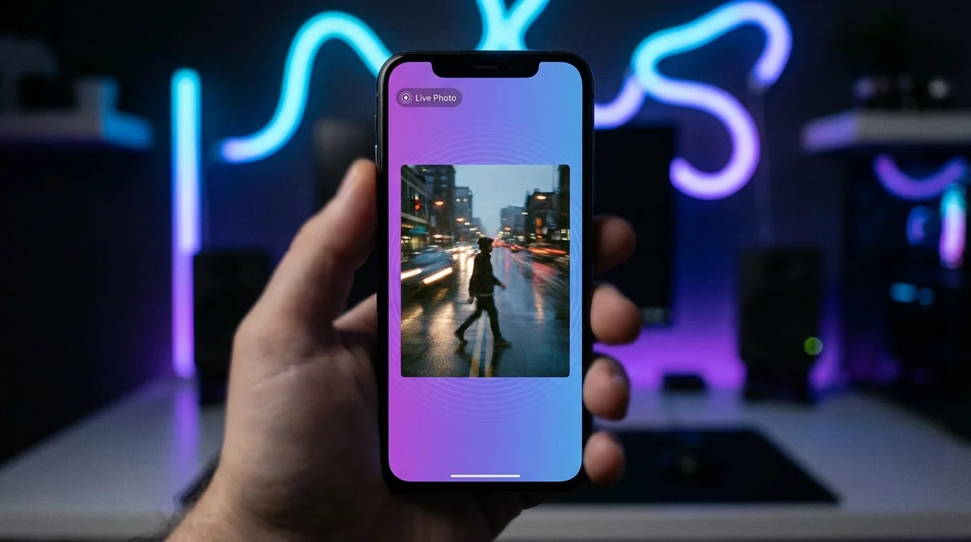 Live图AI修图：动态照片也能AI修出电影感 - FlowPix