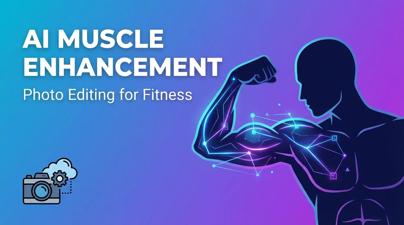 肌肉修图用AI：健身照片增强线条感的实战方法 - FlowPix