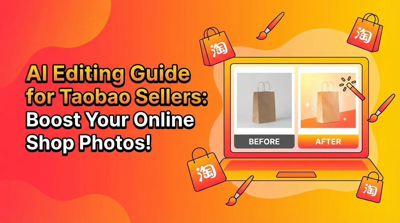 网店AI修图全攻略：淘宝拼多多卖家必看的图片处理方案 - FlowPix