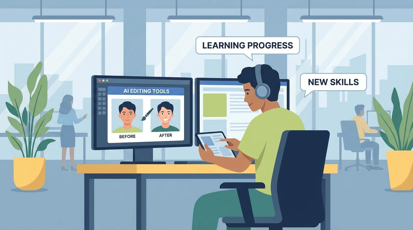 修图师学AI修图教程：传统修图师的AI转型路线 - FlowPix