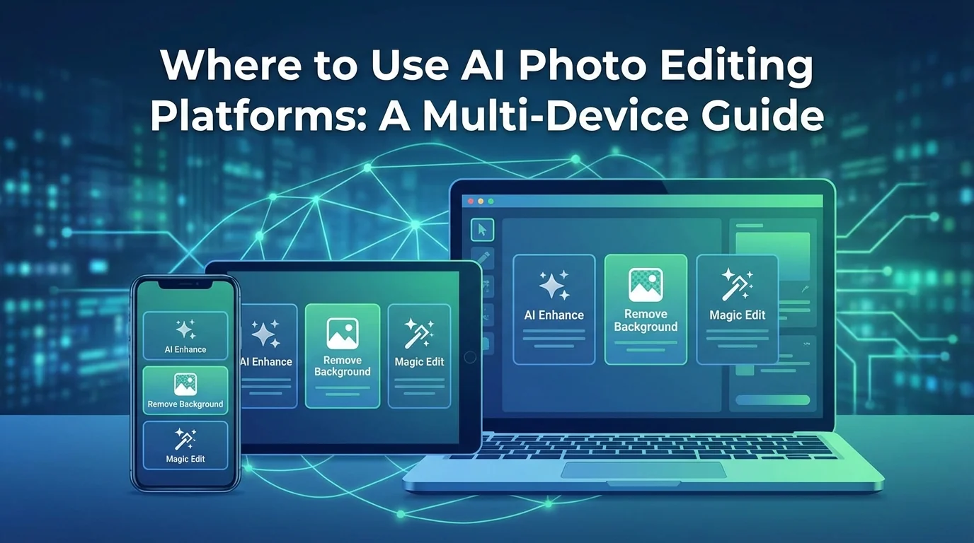 AI修图在哪里修？手机电脑网页端入口全整理 - FlowPix