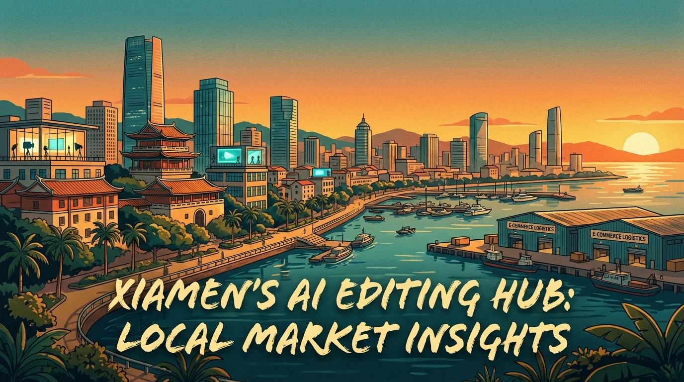 厦门本地AI修图服务市场：旅拍和电商修图的转型 - FlowPix