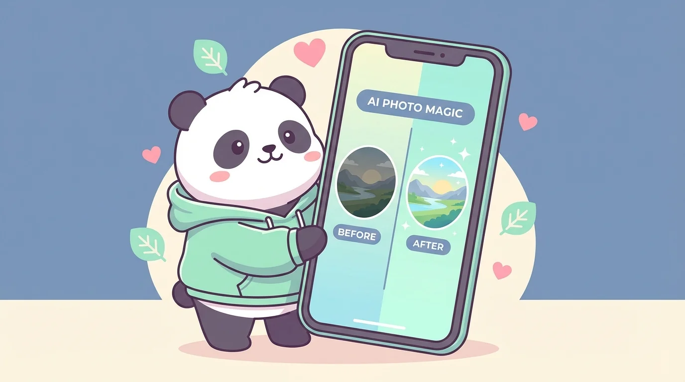 熊猫AI修图App值不值得用？功能体验和真实评价 - FlowPix