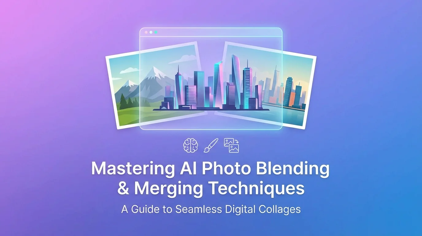 AI修图融图技巧：两张图无缝合成一张的实操方法 - FlowPix