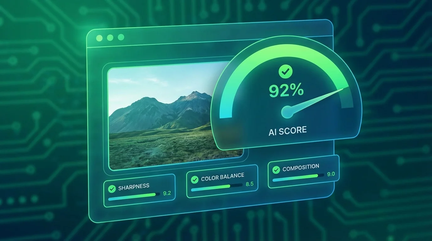 AI能给修图打分吗？AI评审修图质量的原理和工具 - FlowPix
