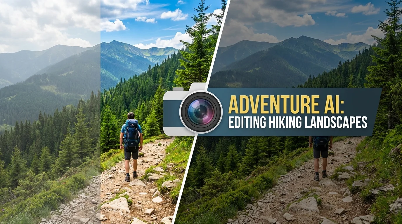 徒步户外照片AI修图：让风景大片更震撼的后期 - FlowPix
