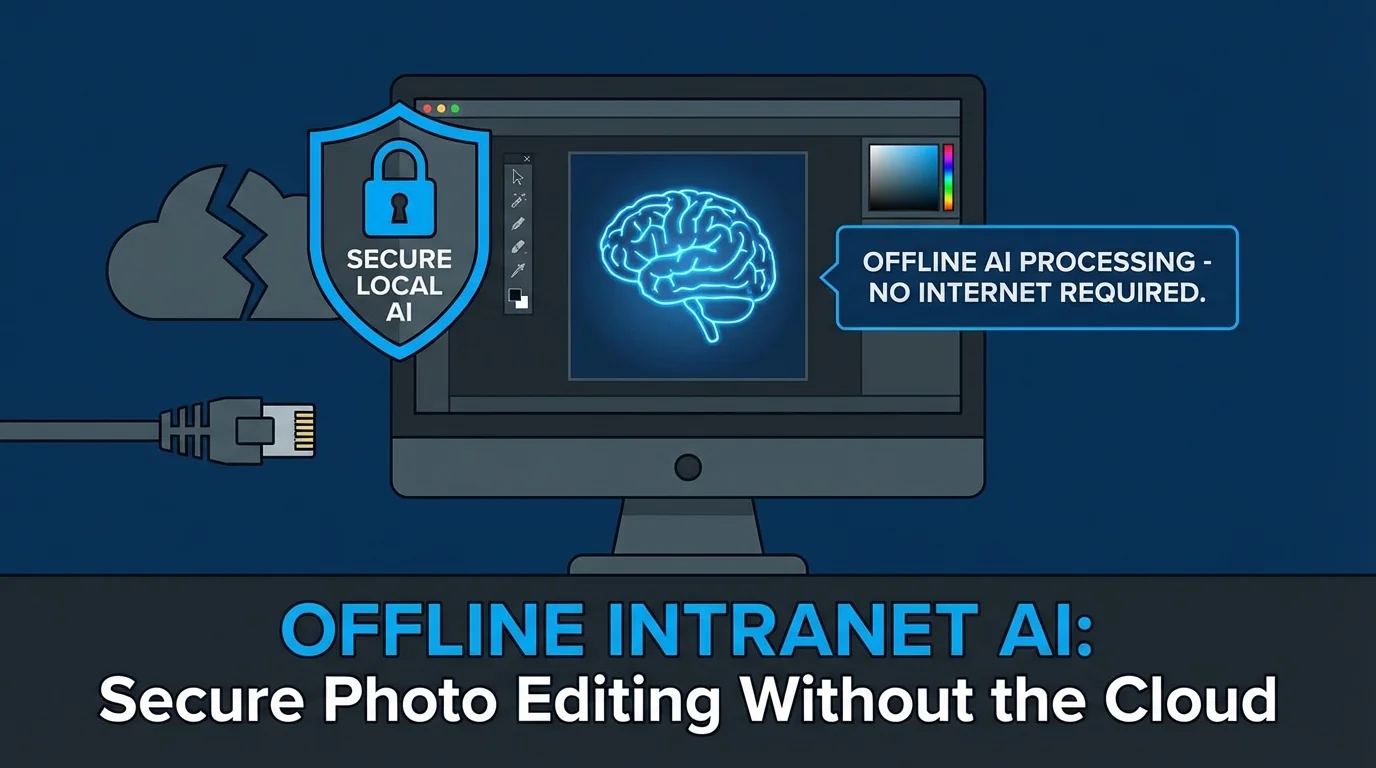内网AI修图方案：不联网也能跑的离线修图工具 - FlowPix