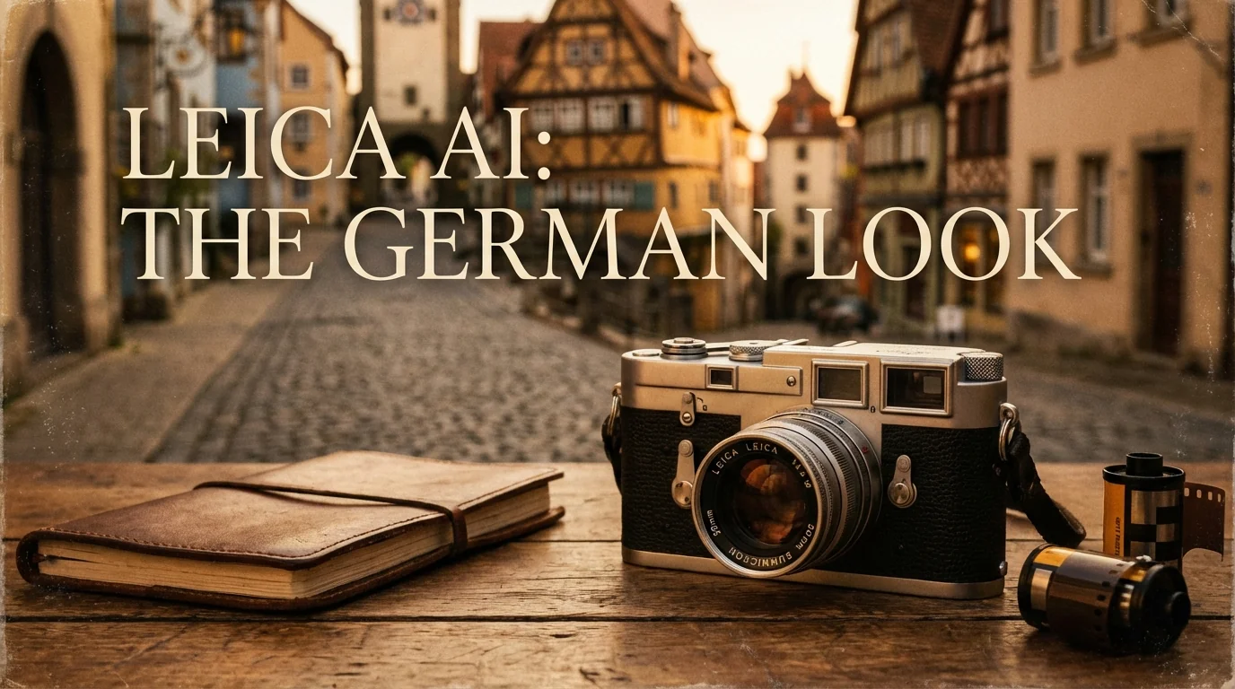 徕卡风格AI修图：不买徕卡也能修出德味的方法 - FlowPix