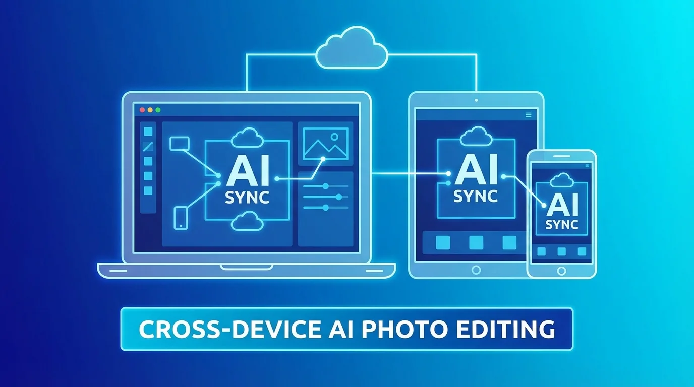 同步AI修图是什么？多设备实时同步修图的完整操作方案 - FlowPix