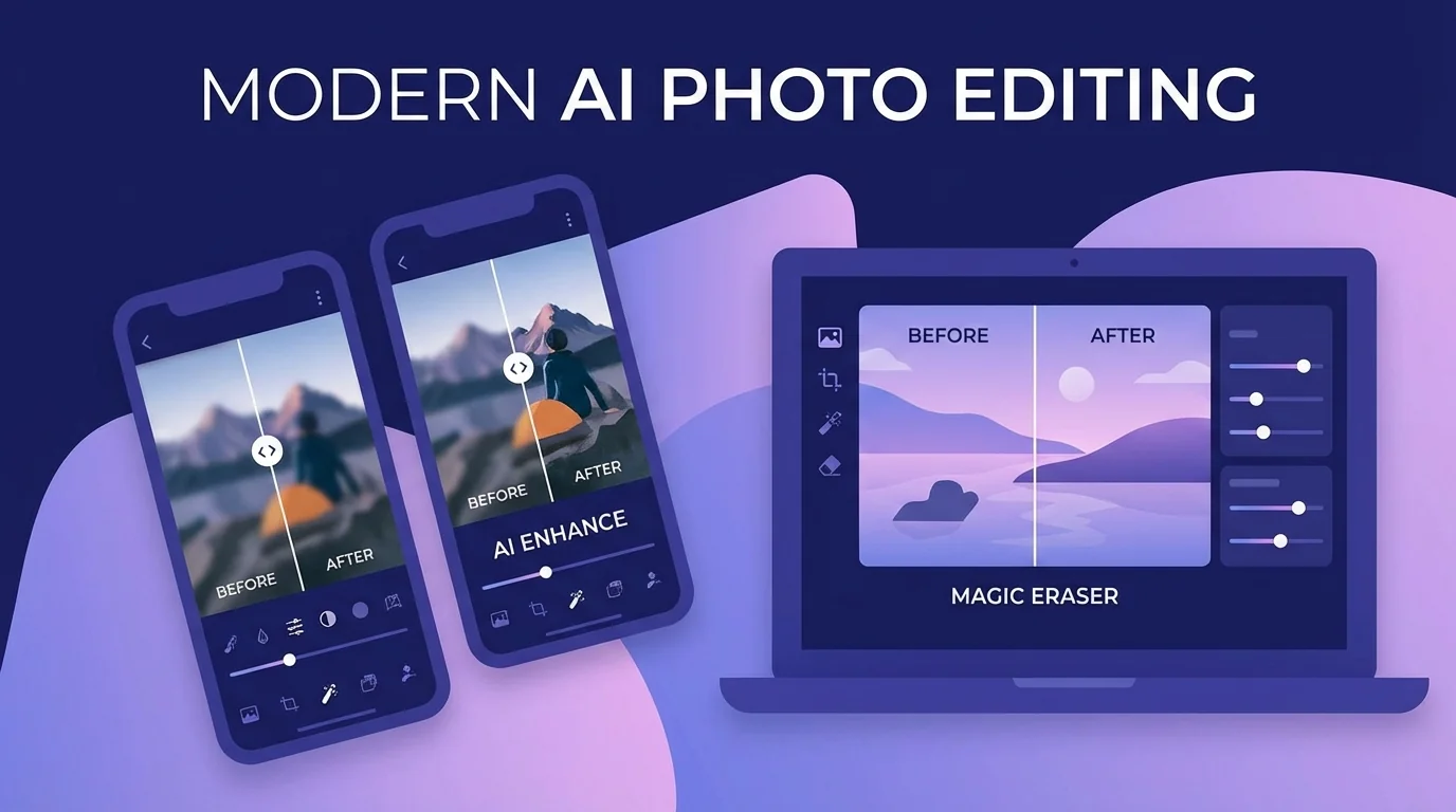 帮你修图的AI工具：2026年最好用的6款实测 - FlowPix