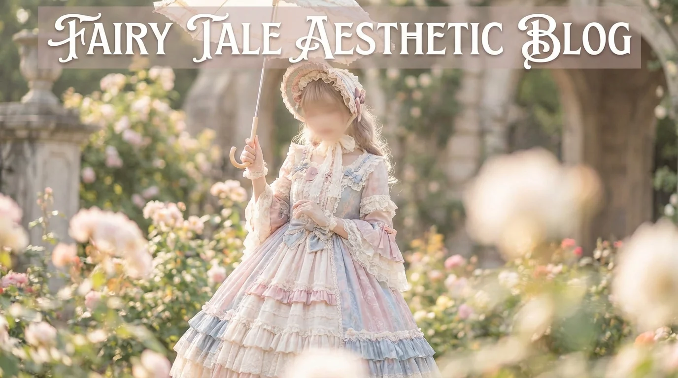 洛丽塔风格AI修图：Lo裙写真后期调色和氛围感打造 - FlowPix