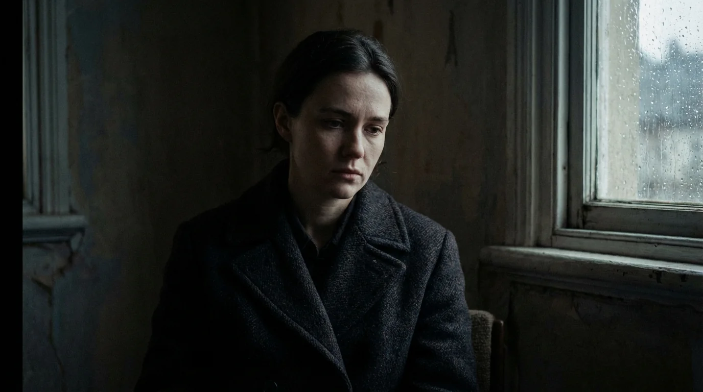 忧郁风AI修图：低饱和暗调情绪感照片调色教程 - FlowPix