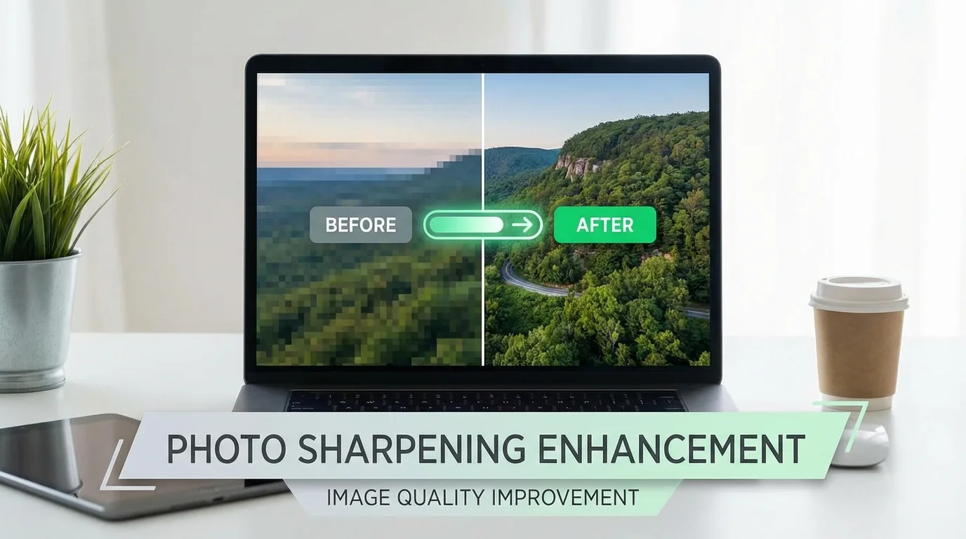 Sharp AI修图功能实测：这款锐化增强工具好不好用 - FlowPix