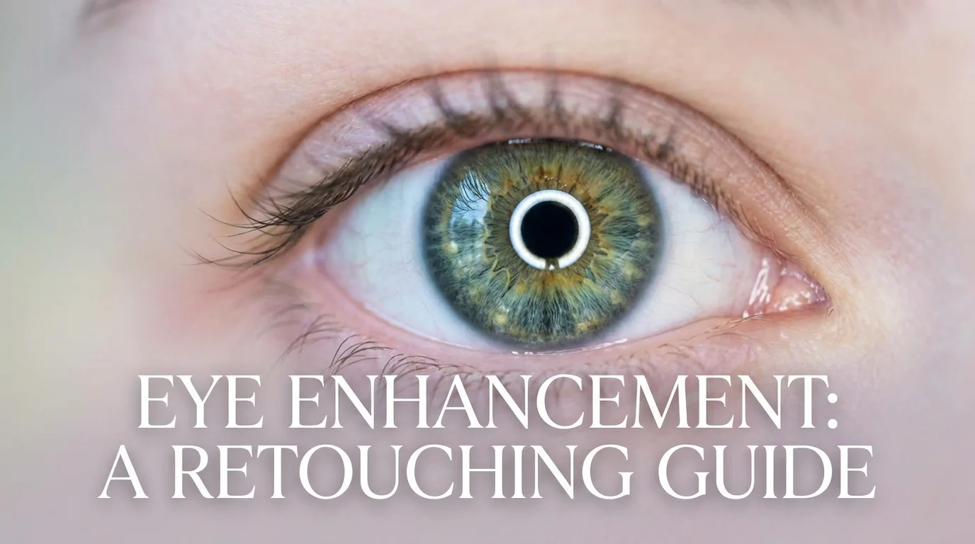 AI修图修眼睛进阶：眼神光、双眼皮、卧蚕全攻略 - FlowPix