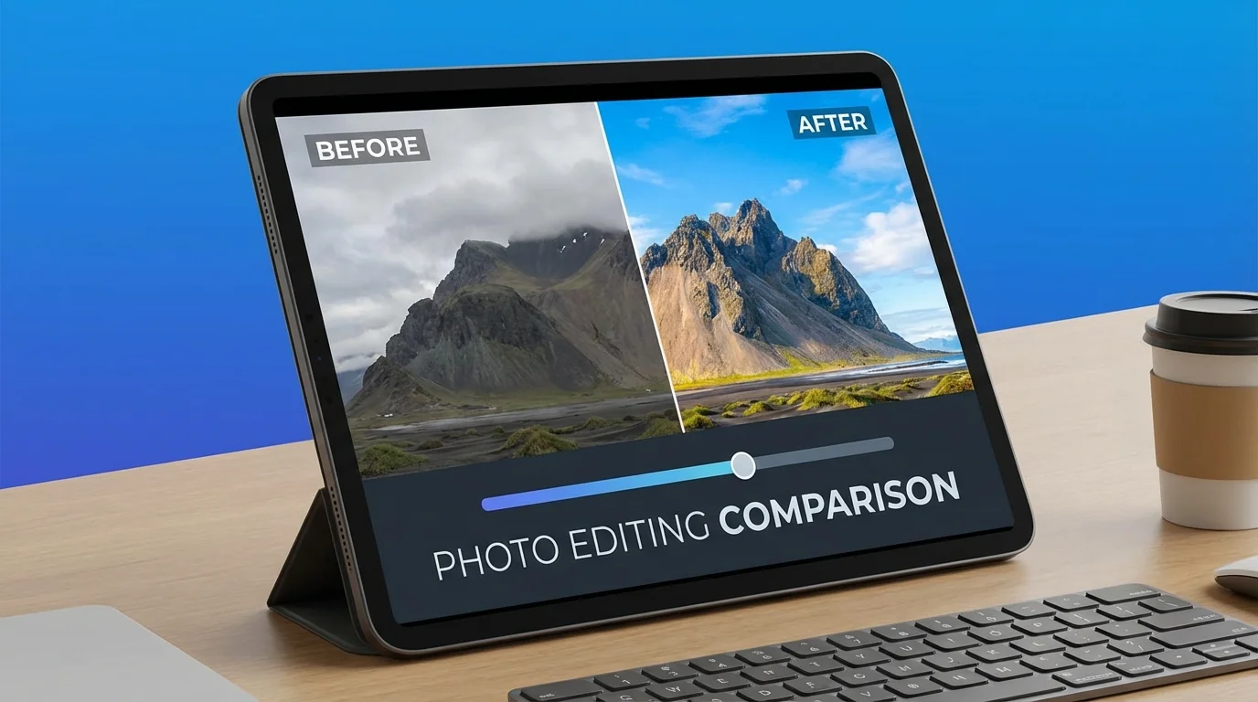 AI修图展示效果太假？高质量修图展示的正确方式 - FlowPix