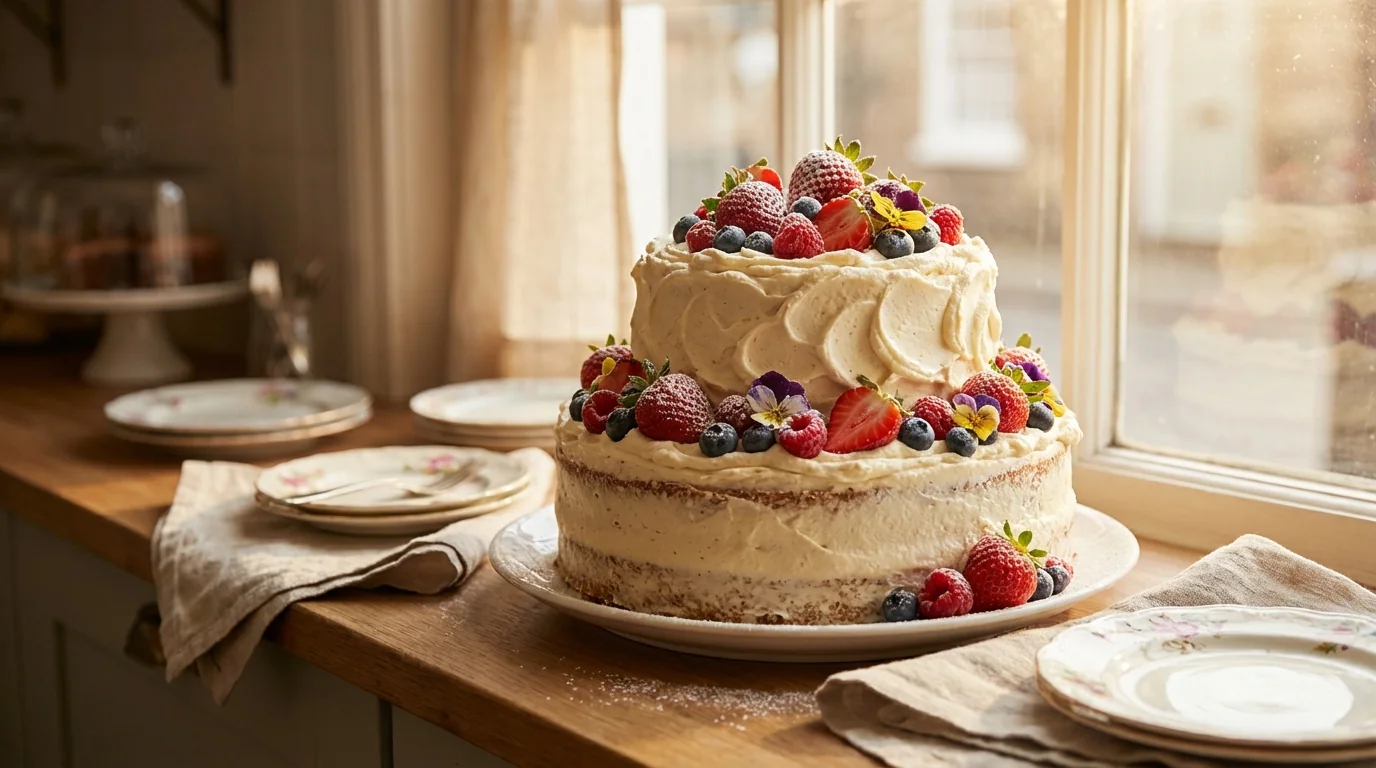 AI修图软件做蛋糕修图：烘焙商家的省时出图方案 - FlowPix